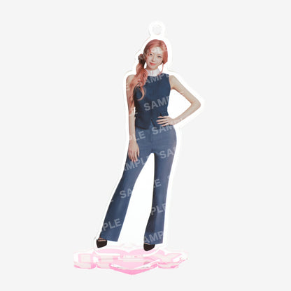 ACRYLIC STAND KEY HOLDER - YUNA / ITZY『The 4th Fan Meeting ITZY MIDZY, LET’S FLY! "ON AIR"』