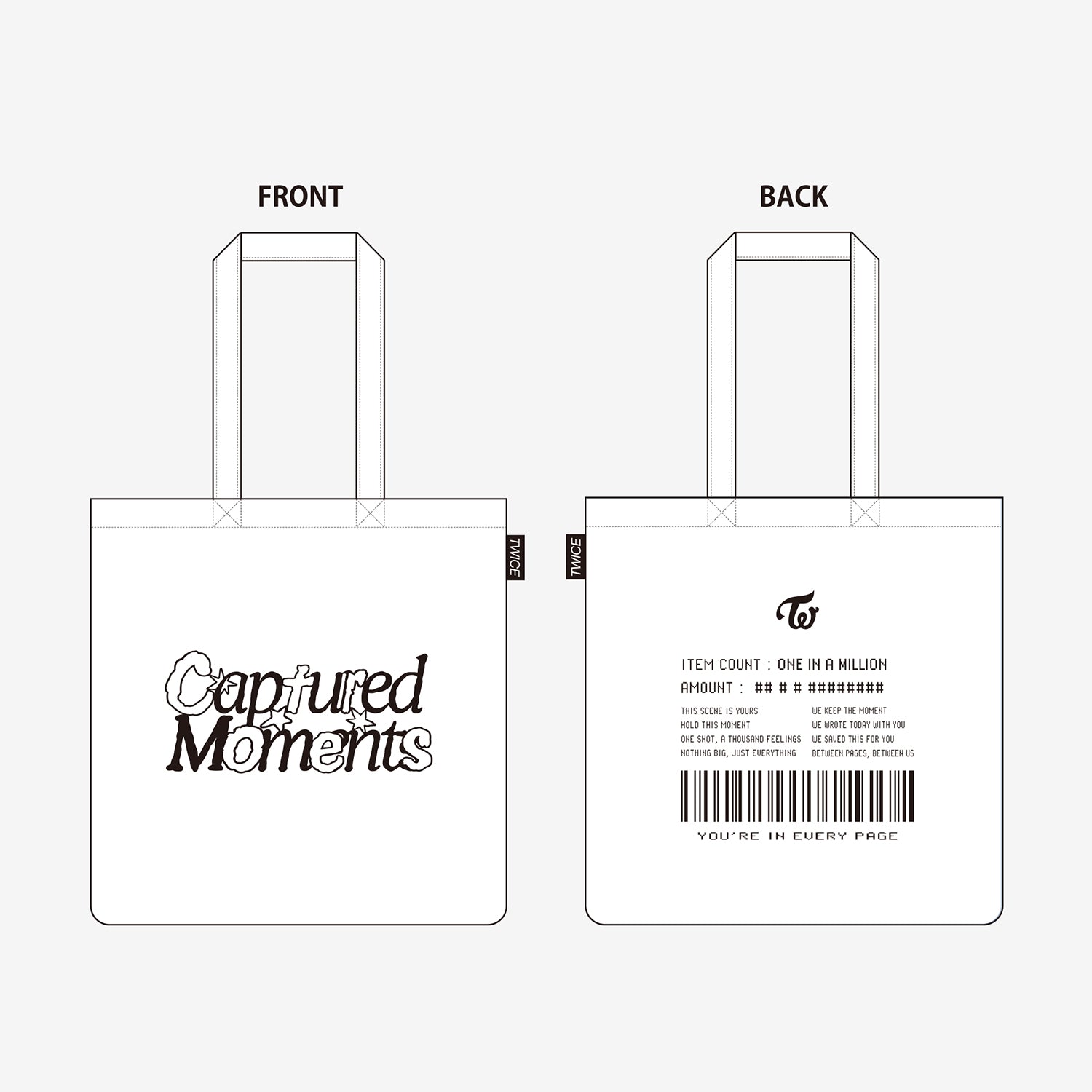 TWICE together 1&2 ポップアップ パーカー TWICE OFFICIAL GOODS – JYP JAPAN ONLINE STORE