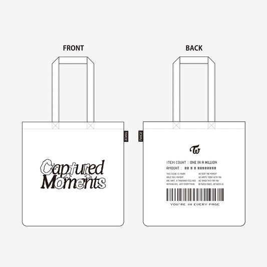TYVEK TOTE BAG /『TWICE 2026 JAPAN SEASON’S GREETINGS “CAPTURED MOMENTS”』