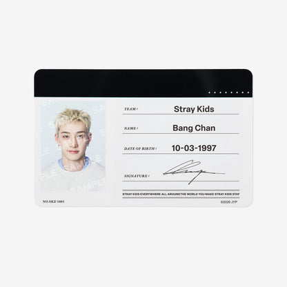 PROFILE CARD SET - Bang Chan / Stray Kids『World Tour <RUN IT JAPAN>』