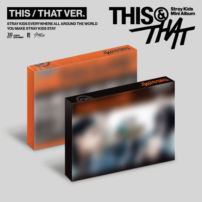 Stray Kids Mini Album "THIS & THAT" [THIS VER./THAT VER.] 2バージョンセット
