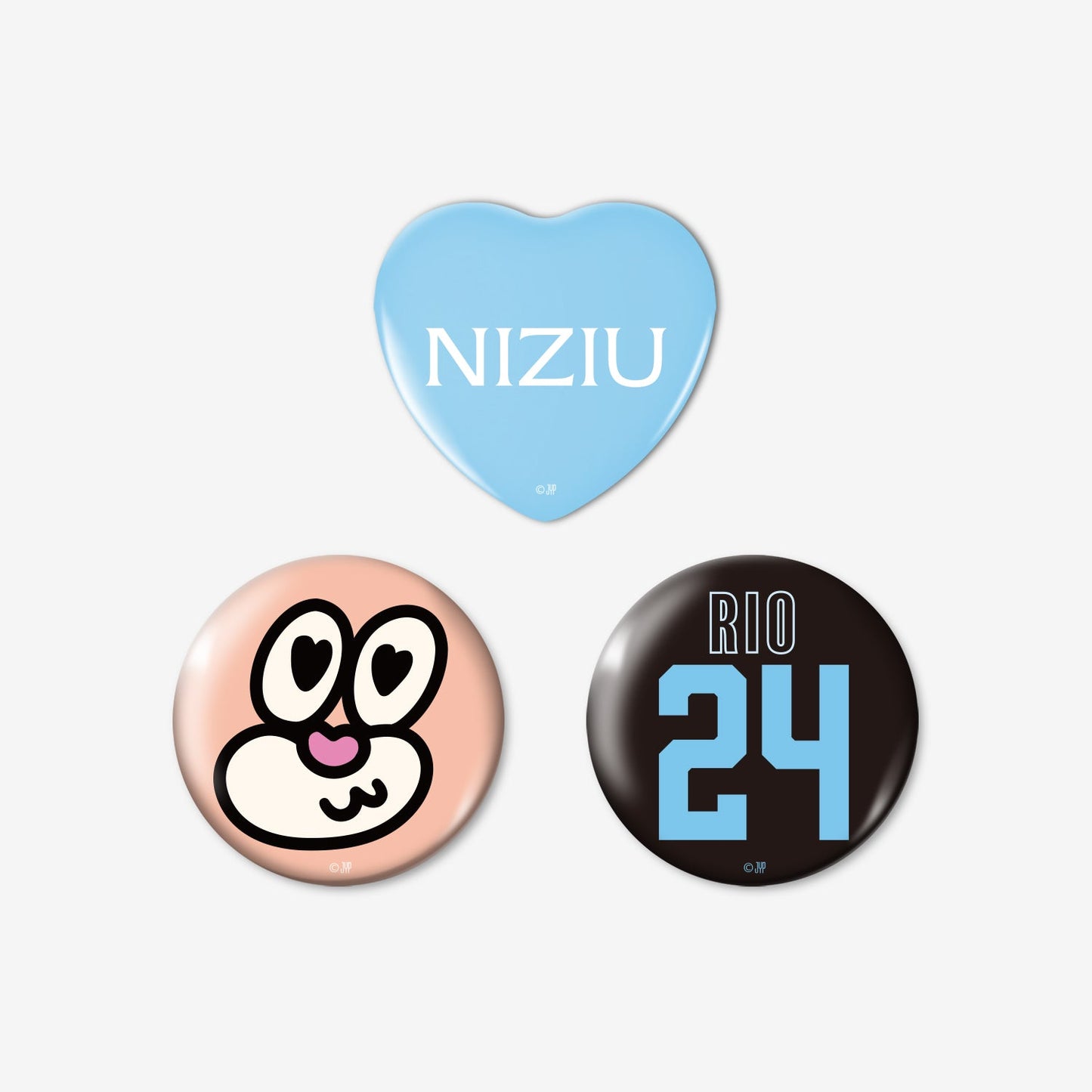 BADGE SET（3PIECES）- RIO / NiziU『Live with U 2026 “NEW EvoNUtion”』