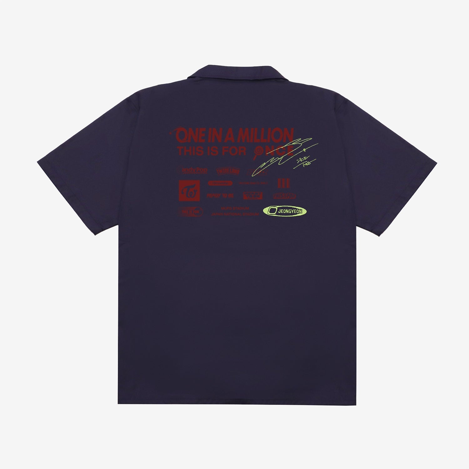SHIRT - JEONGYEON【M】/ TWICE『THIS IS FOR (MUFG STADIUM)』 – JYP