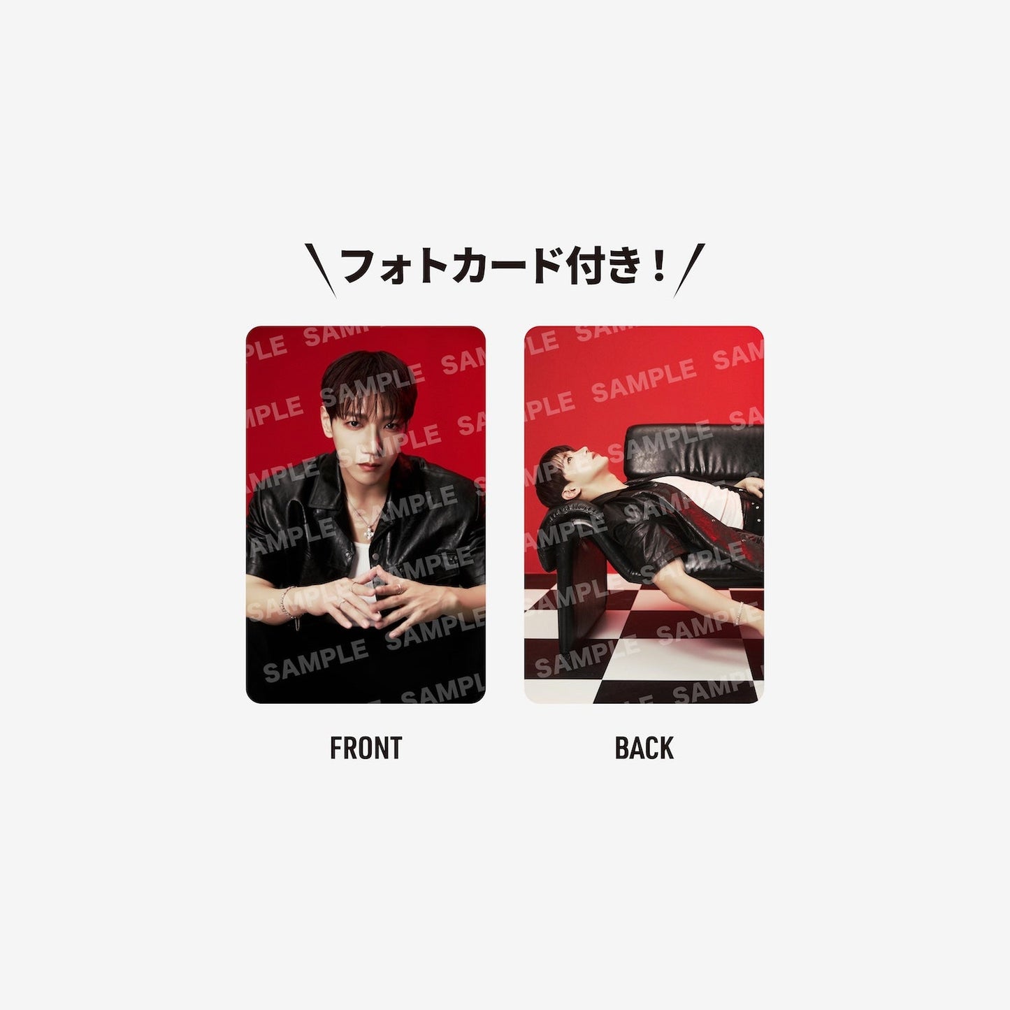 ACRYLIC PHOTO CARD STAND / JUN. K (From 2PM)『2026 JUN. K ＜DAYLIGHT GOES, THE NIGHT BEGINS＞ IN JAPAN』