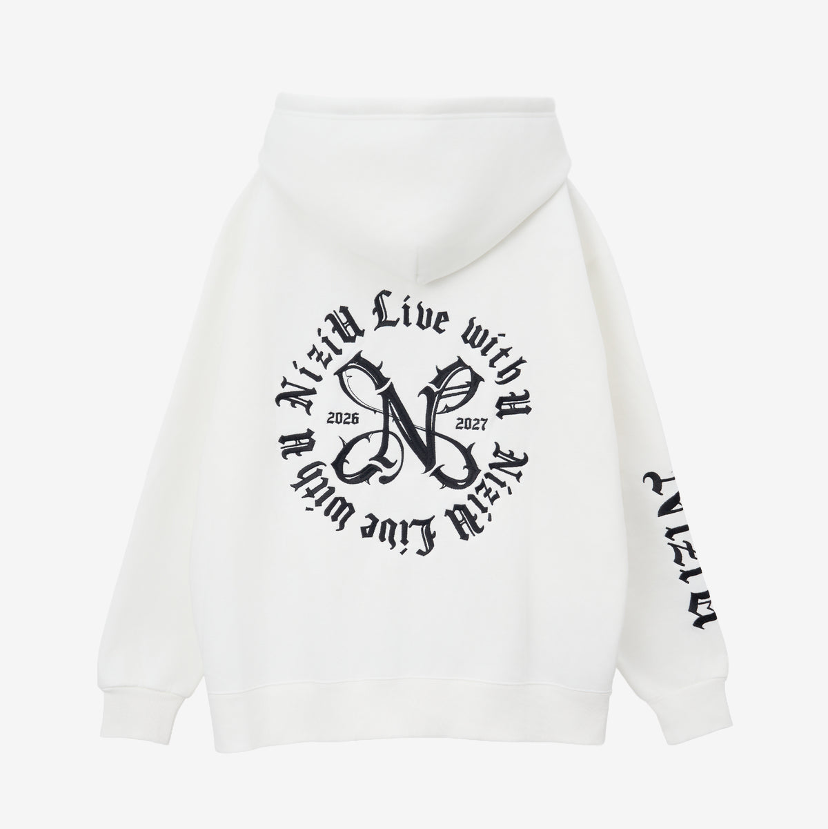 HOODIE【M】- NiziU / NiziU『Live with U 2026-2027 “Who? U! NiziU Fes.”』