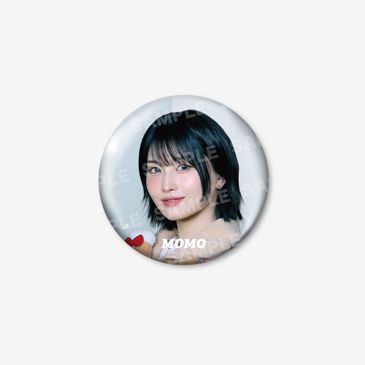 PHOTO BADGE - MOMO / TWICE『JYP JAPAN POPUP STORE 2025』