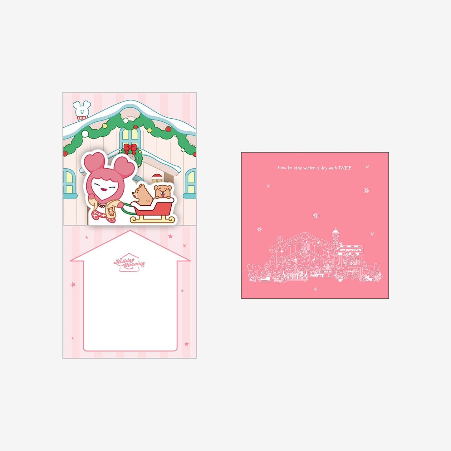 TWICE LOVELYS POP-UP MESSAGE CARD - MOVELY / TWICE『JYP JAPAN POPUP STORE 2025』