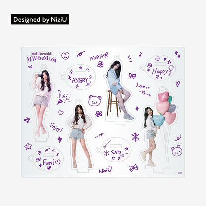 ACRYLIC STAND KEY HOLDER - MAYA / NiziU『Live with U 2026 “NEW EvoNUtion”』