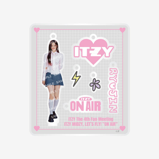 ACRYLIC STAND KEY HOLDER - RYUJIN / ITZY『The 4th Fan Meeting ITZY MIDZY, LET’S FLY! "ON AIR"』