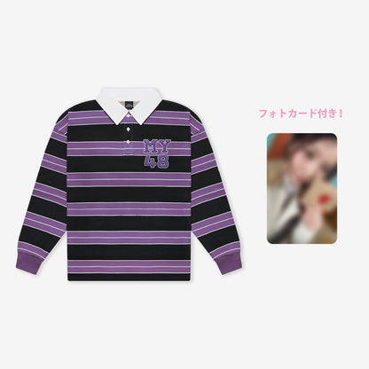 HORIZONTALLY-STRIPED SHIRT - MAYA【L】/ NiziU『Live with U 2025』