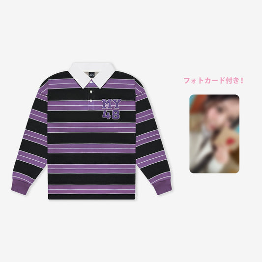 HORIZONTALLY-STRIPED SHIRT - MAYA【L】/ NiziU『Live with U 2025』