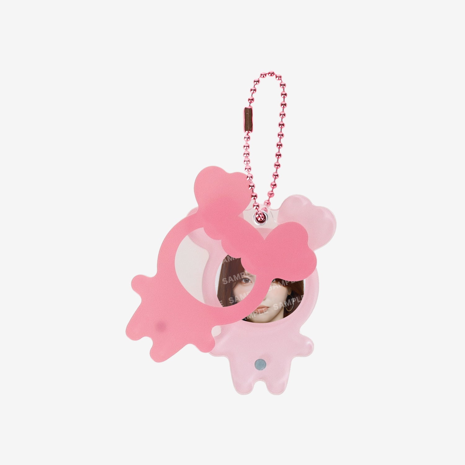 BABY LOVELYS ACRYLIC KEY HOLDER WITH PHOTO - BABY MOVELY / TWICE