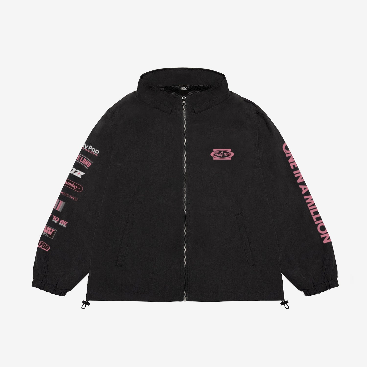 TWICE THIS IS FOR ウィンドブレーカー モモ 【Lサイズ】 モモ】TWICE MOMO ウィンドブレーカー Lサイズ - メルカリ