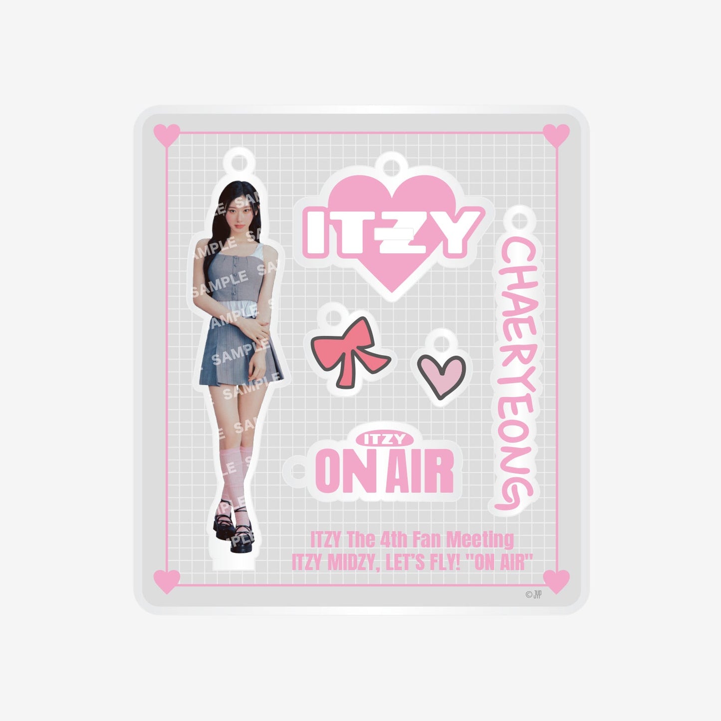 ACRYLIC STAND KEY HOLDER - CHAERYEONG / ITZY『The 4th Fan Meeting ITZY MIDZY, LET’S FLY! "ON AIR"』