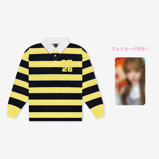 HORIZONTALLY-STRIPED SHIRT - RIKU【M】/ NiziU『Live with U 2025』