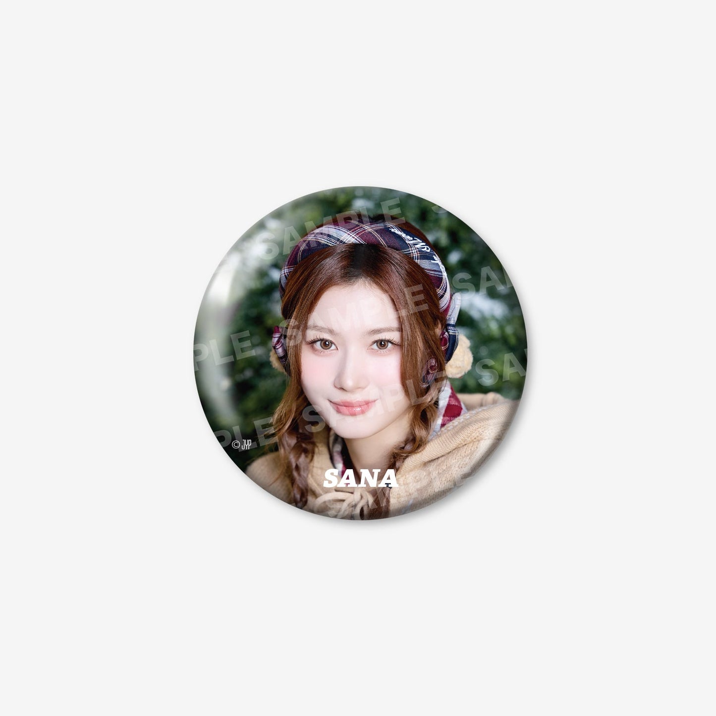 PHOTO BADGE - SANA / TWICE『JYP JAPAN POPUP STORE 2025』