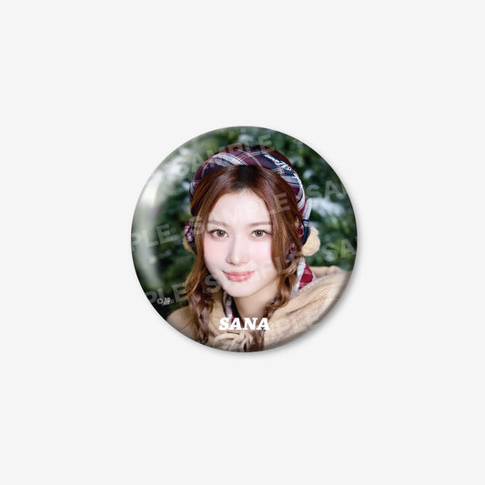 PHOTO BADGE - SANA / TWICE『JYP JAPAN POPUP STORE 2025』