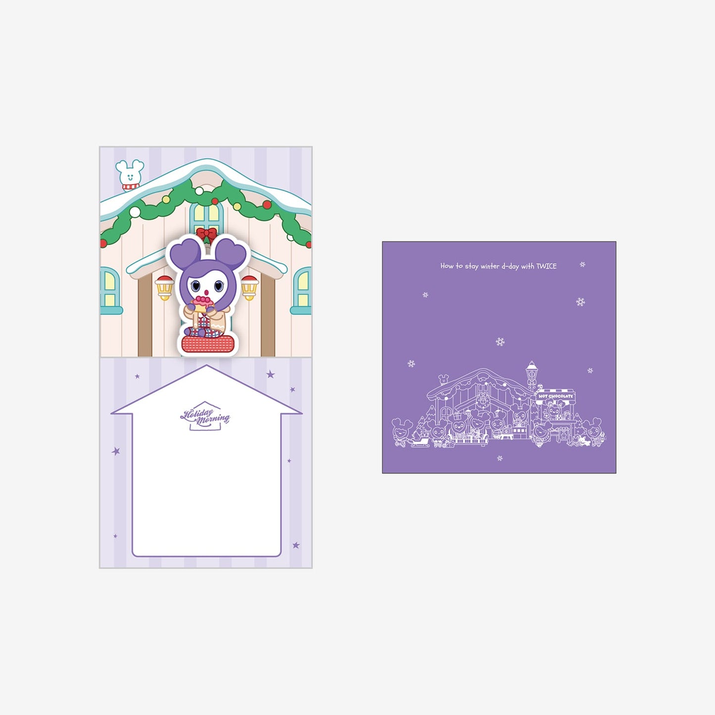 TWICE LOVELYS POP-UP MESSAGE CARD - SAVELY / TWICE『JYP JAPAN POPUP STORE 2025』