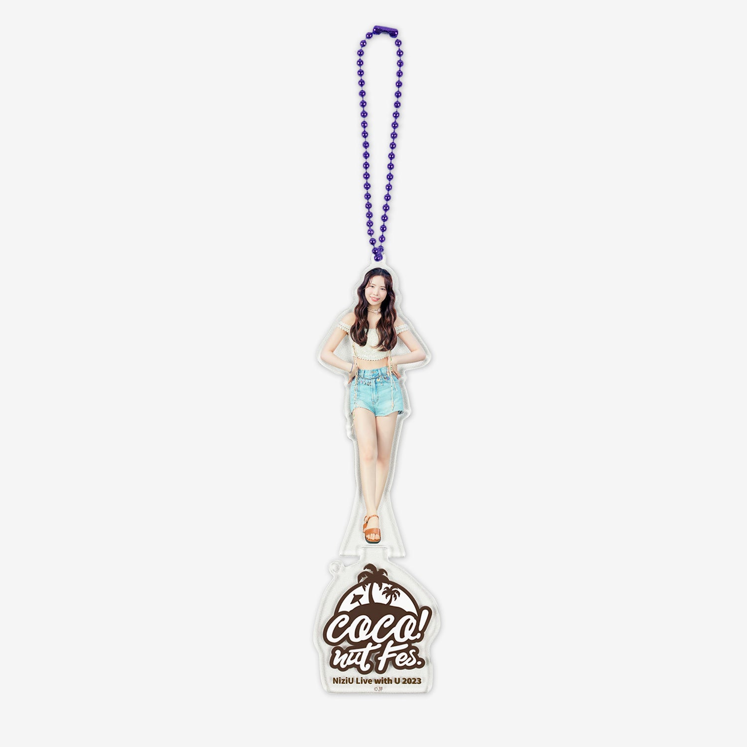 ACRYLIC KEY HOLDER - MAYA / NiziU『COCO! nut Fes.』 – JYP JAPAN