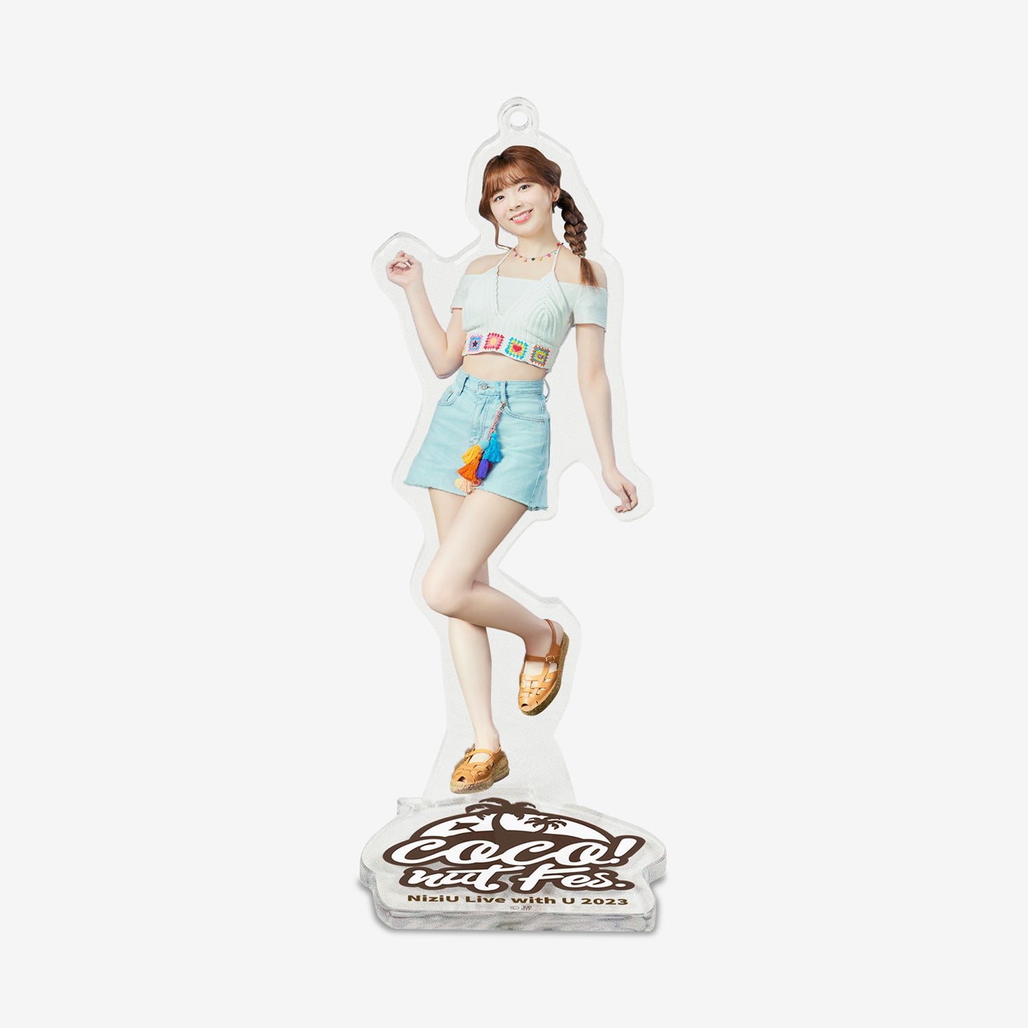 NiziU COCO!nut Fes. ハンドメイド風船キーホルダー NiziU COCO!nut Fes. ハンドメイド風船キーホルダー