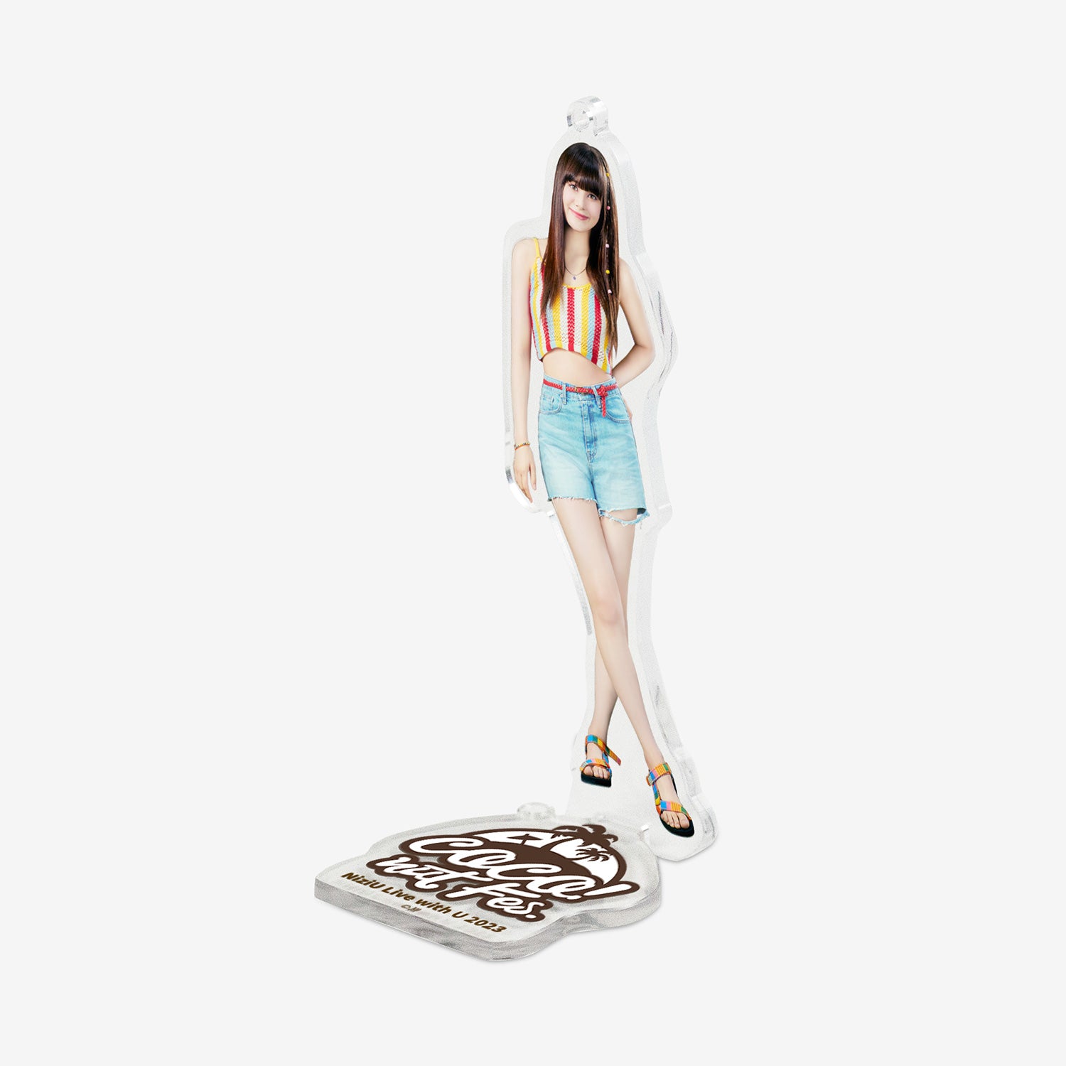 ACRYLIC KEY HOLDER - NINA / NiziU『COCO! nut Fes.』 – JYP