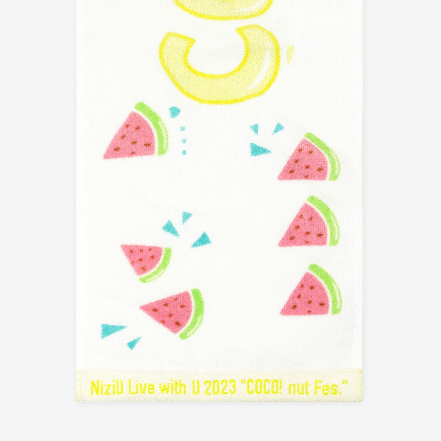 MUFFLER TOWEL Designed by NiziU【HIROSHIMA】 / NiziU『COCO! nut Fes.』