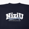 T-SHIRT / NAVY【S】/ NiziU『Nizi"U"niversity』