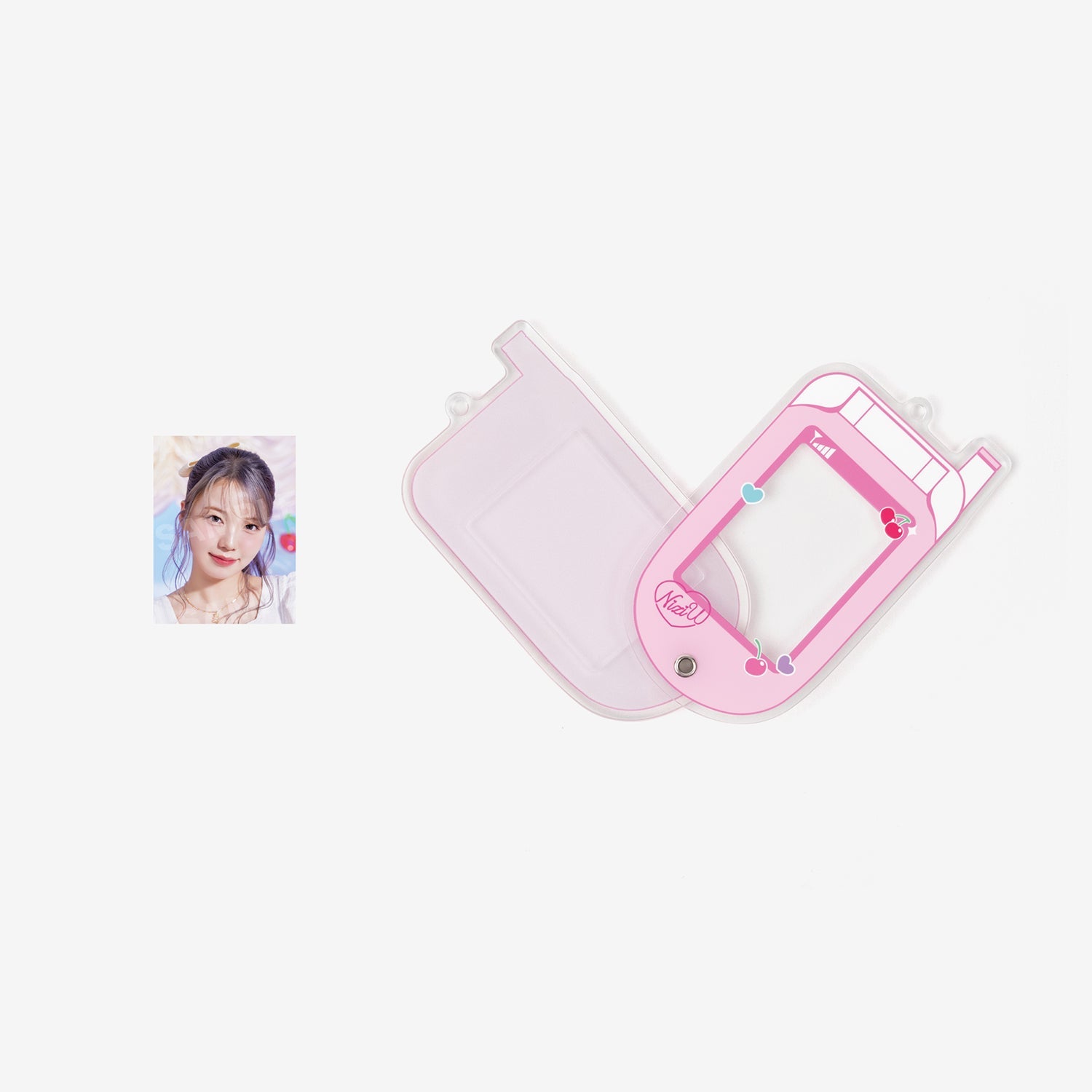 ACRYLIC KEY HOLDER WITH PHOTO - AYAKA / NiziU『JYP JAPAN POPUP