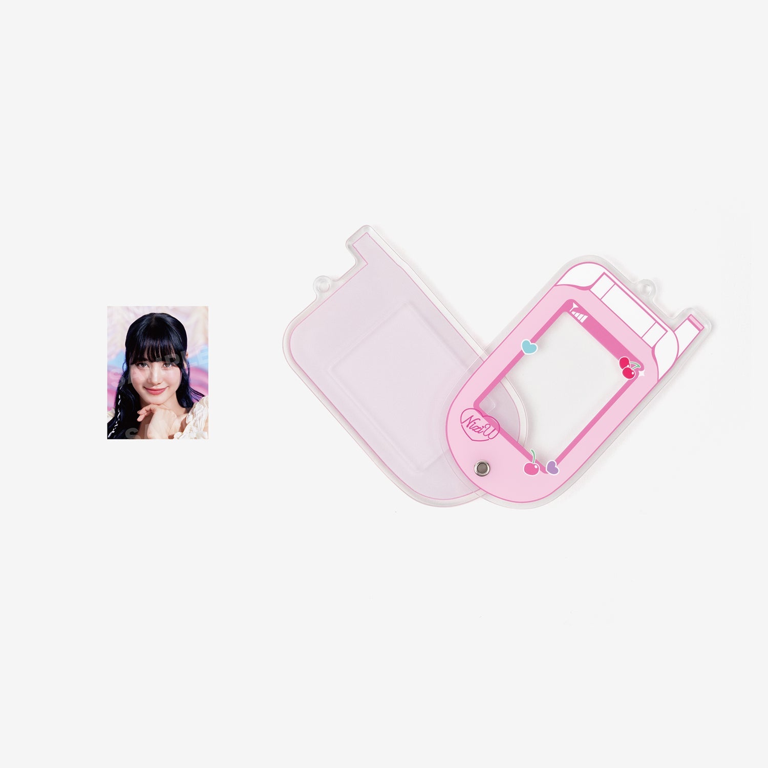 ACRYLIC KEY HOLDER WITH PHOTO - NINA / NiziU『JYP JAPAN