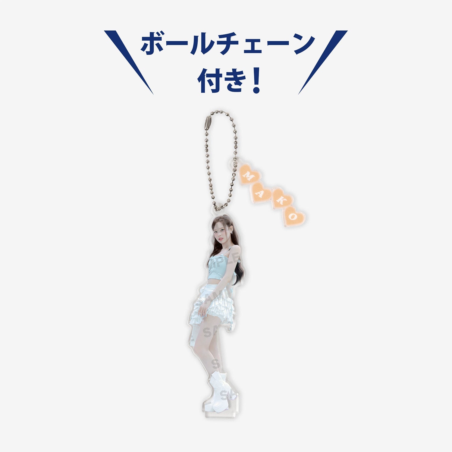ACRYLIC STAND KEY HOLDER - MAKO /『NiziU Live with U 2024-2025