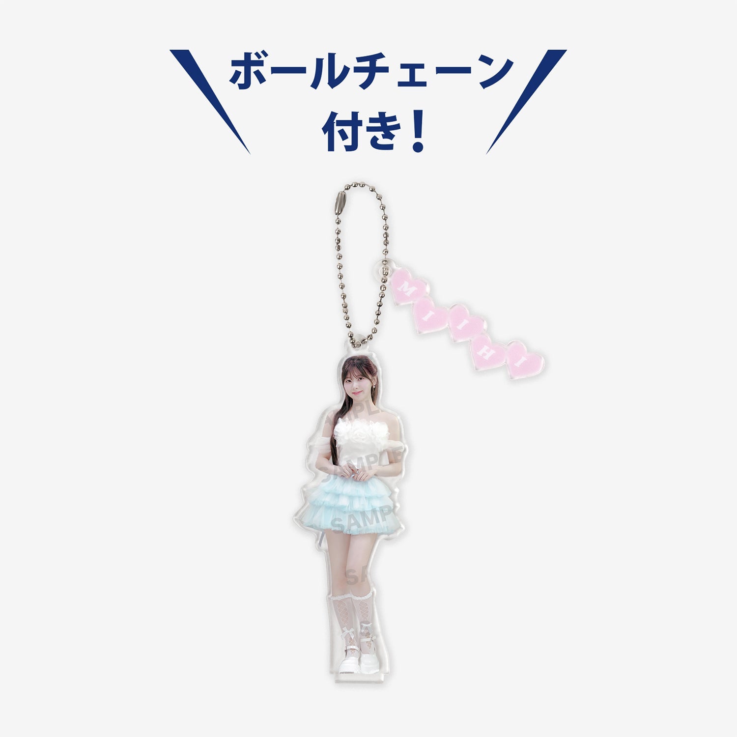 ACRYLIC STAND KEY HOLDER - MIIHI /『NiziU Live with U 2024