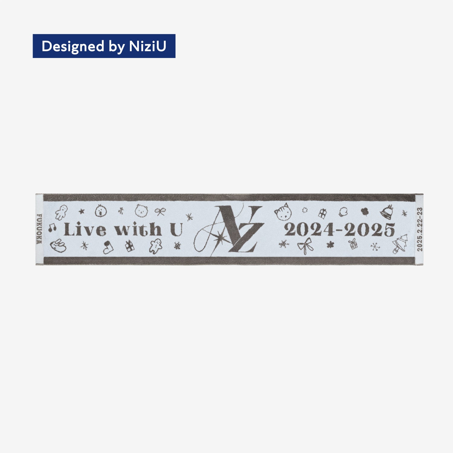 MUFFLER TOWEL【FUKUOKA】/『NiziU Live with U 2024-2025』