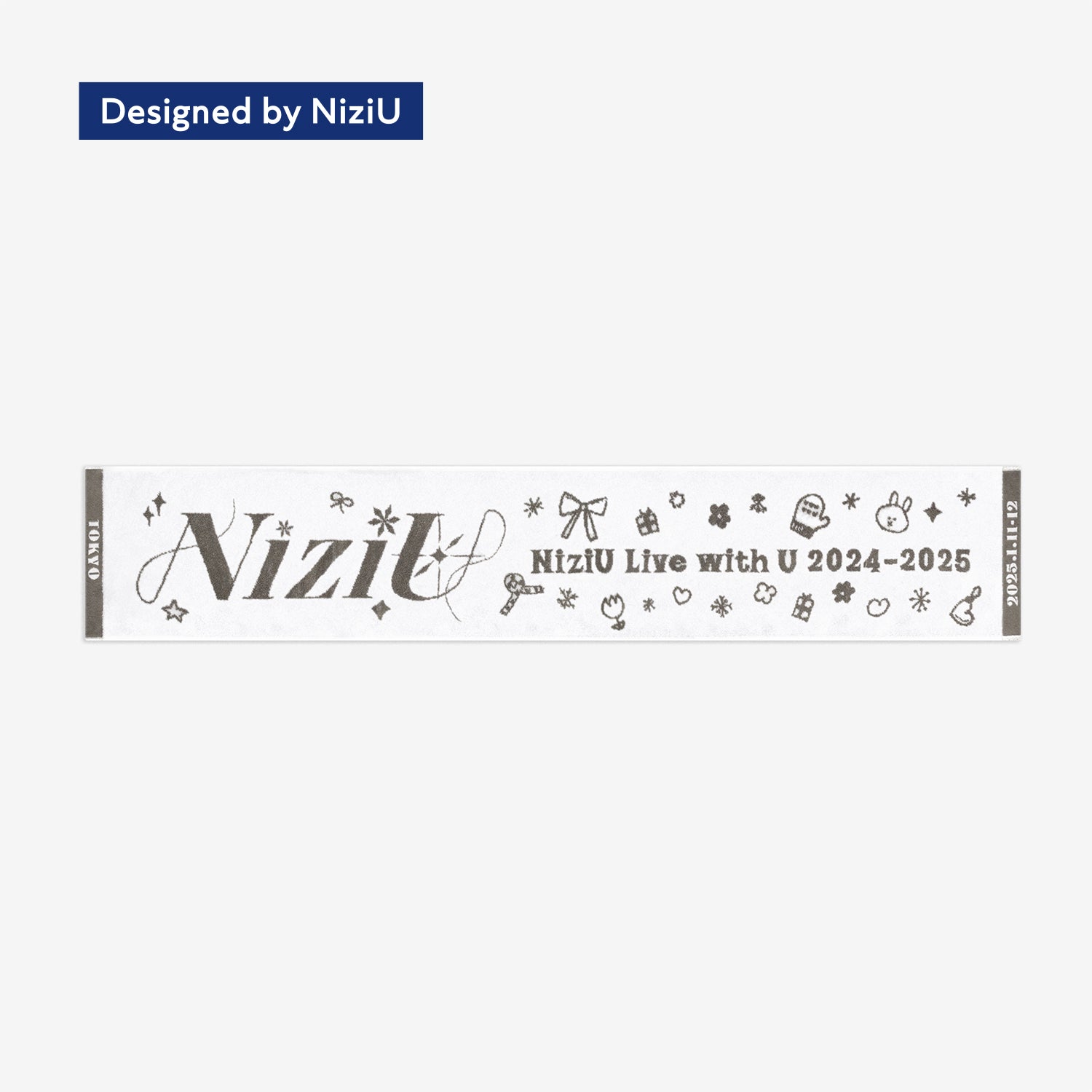 MUFFLER TOWEL【MIYAGI】/『NiziU Live with U 2024-2025 “AWAKE