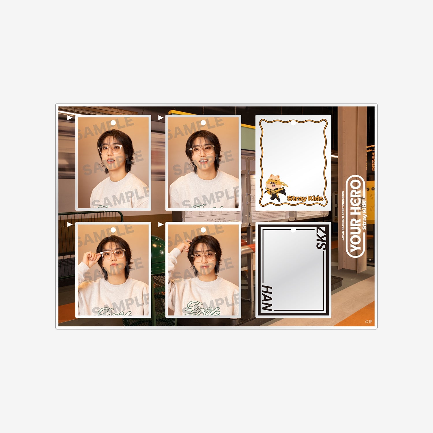 CUSTOM KEY HOLDER SET - HAN / Stray Kids『MUSEUM 2025