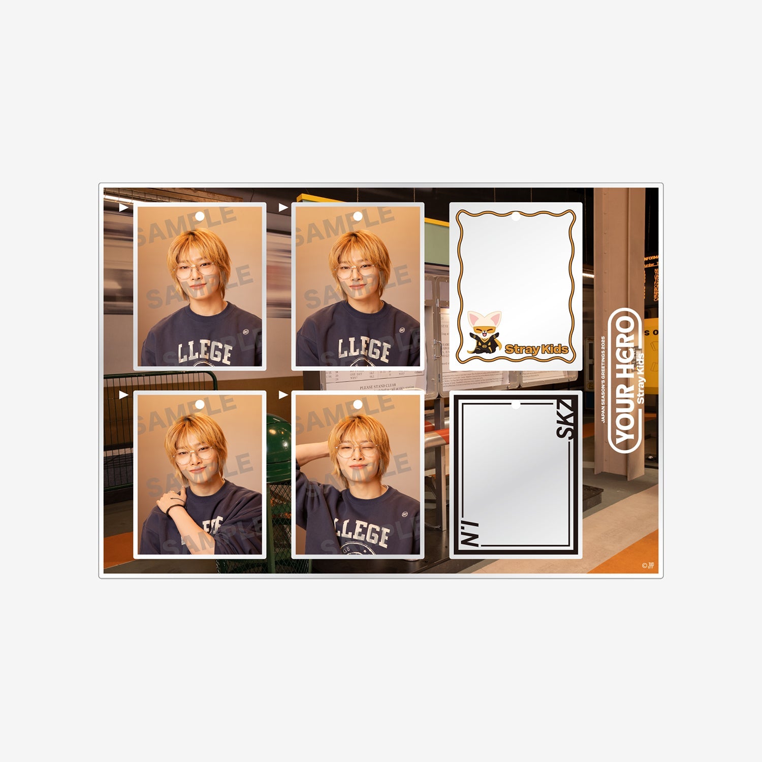 CUSTOM KEY HOLDER SET - I.N / Stray Kids『MUSEUM 2025』