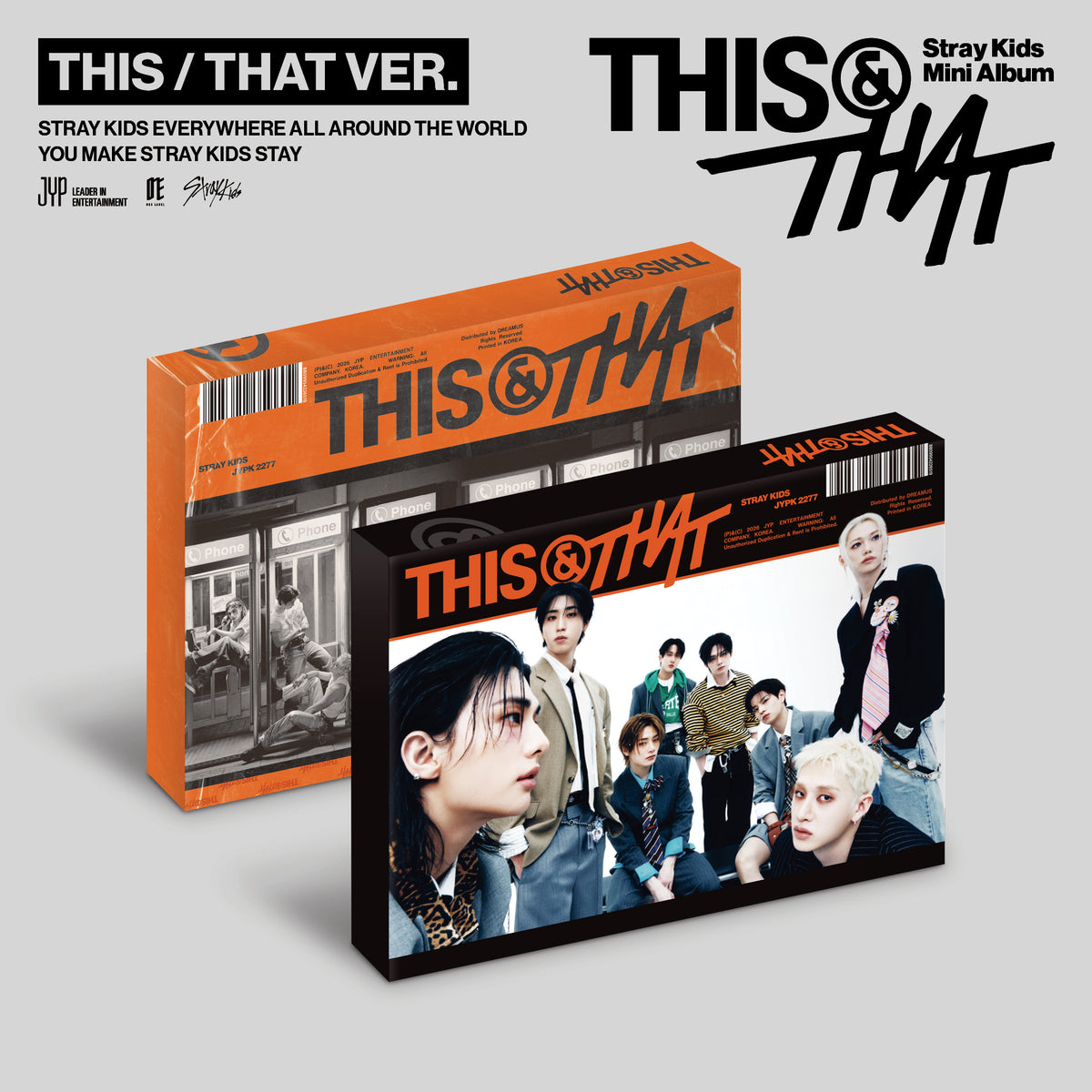Stray Kids THIS & THAT FANS ALBUM 新品未開封 スキズ 残り2｜Yahoo 