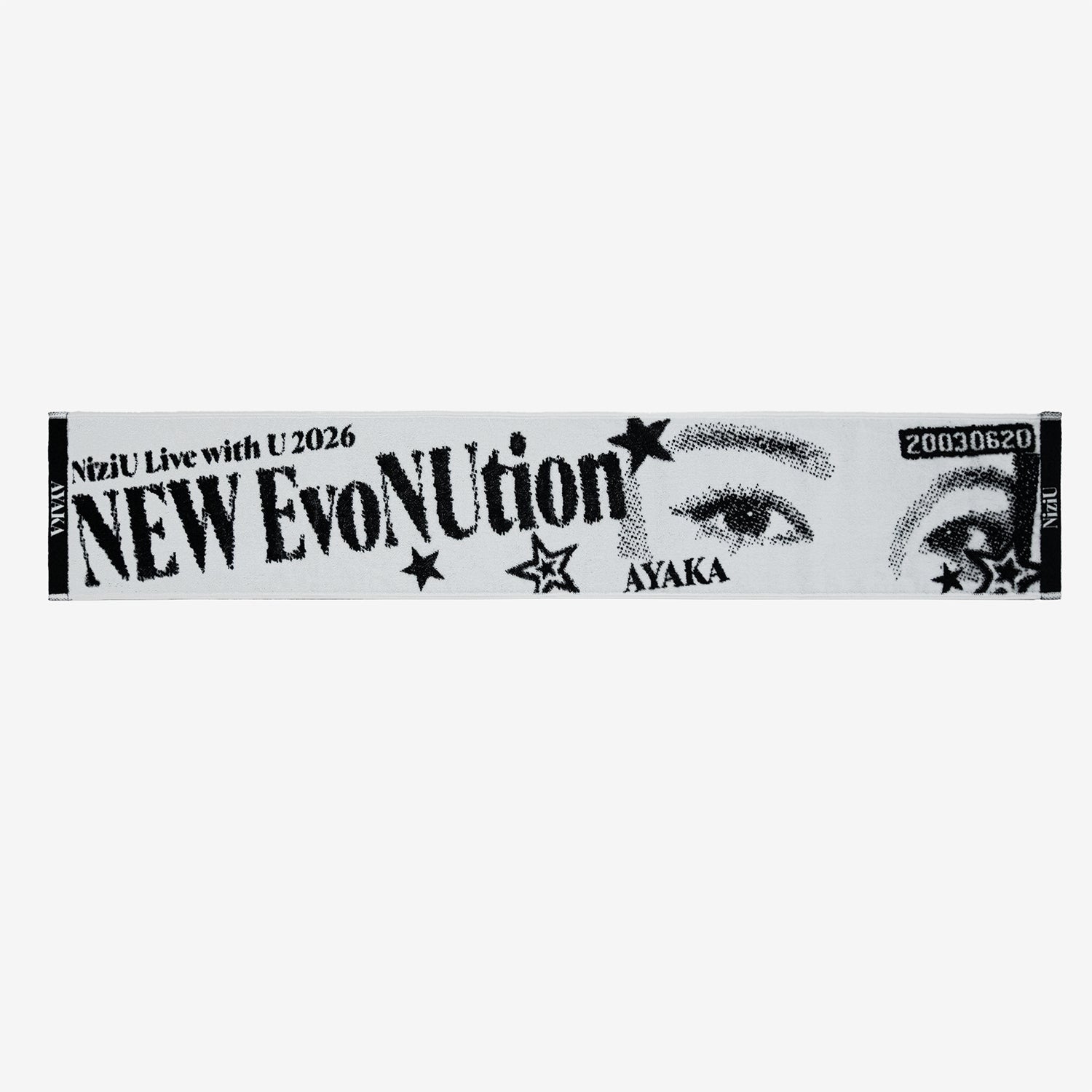 MUFFLER TOWEL - AYAKA / NiziU『Live with U 2026 “NEW EvoNUtion