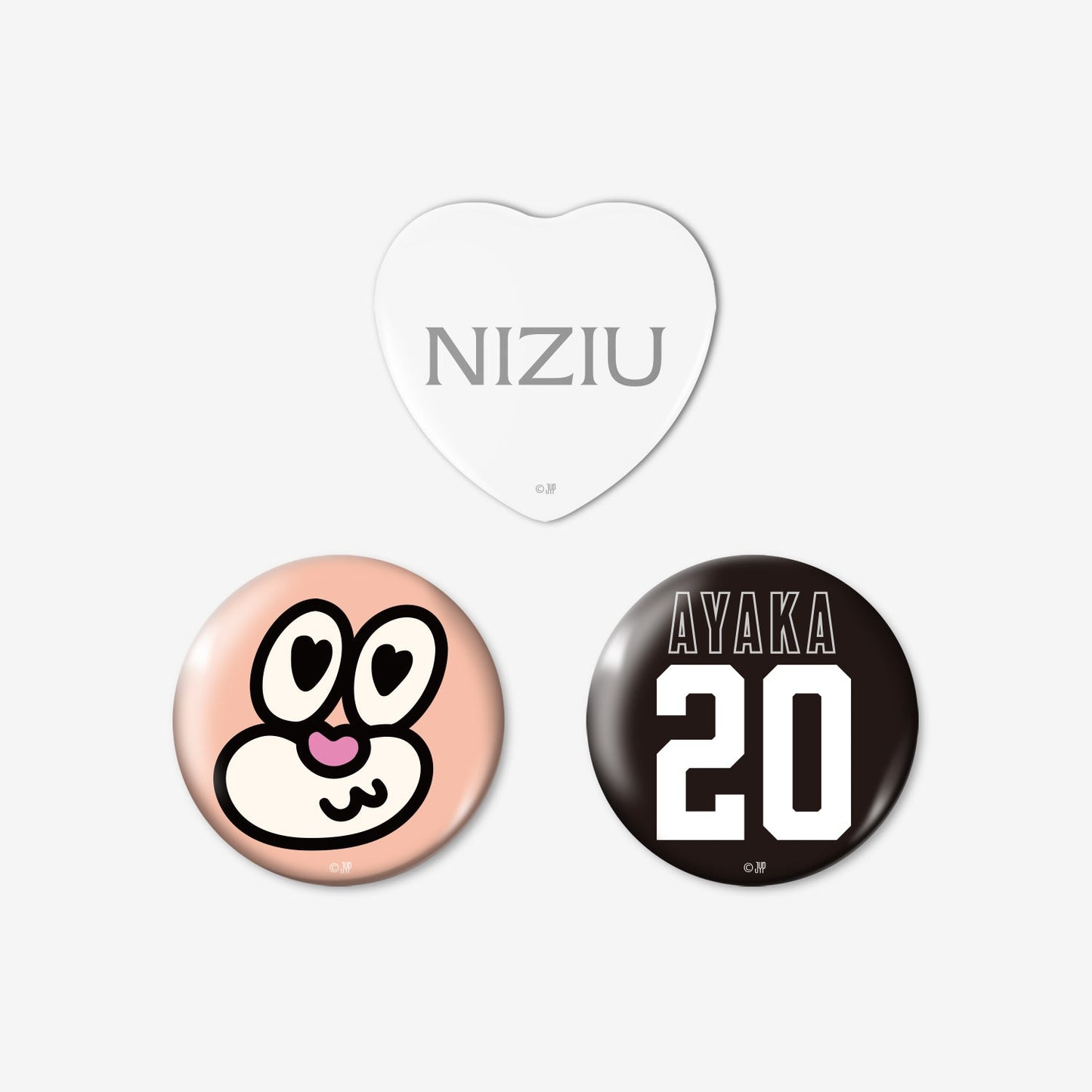BADGE SET（3PIECES）- AYAKA / NiziU『Live with U 2026 “NEW EvoNUtion”』