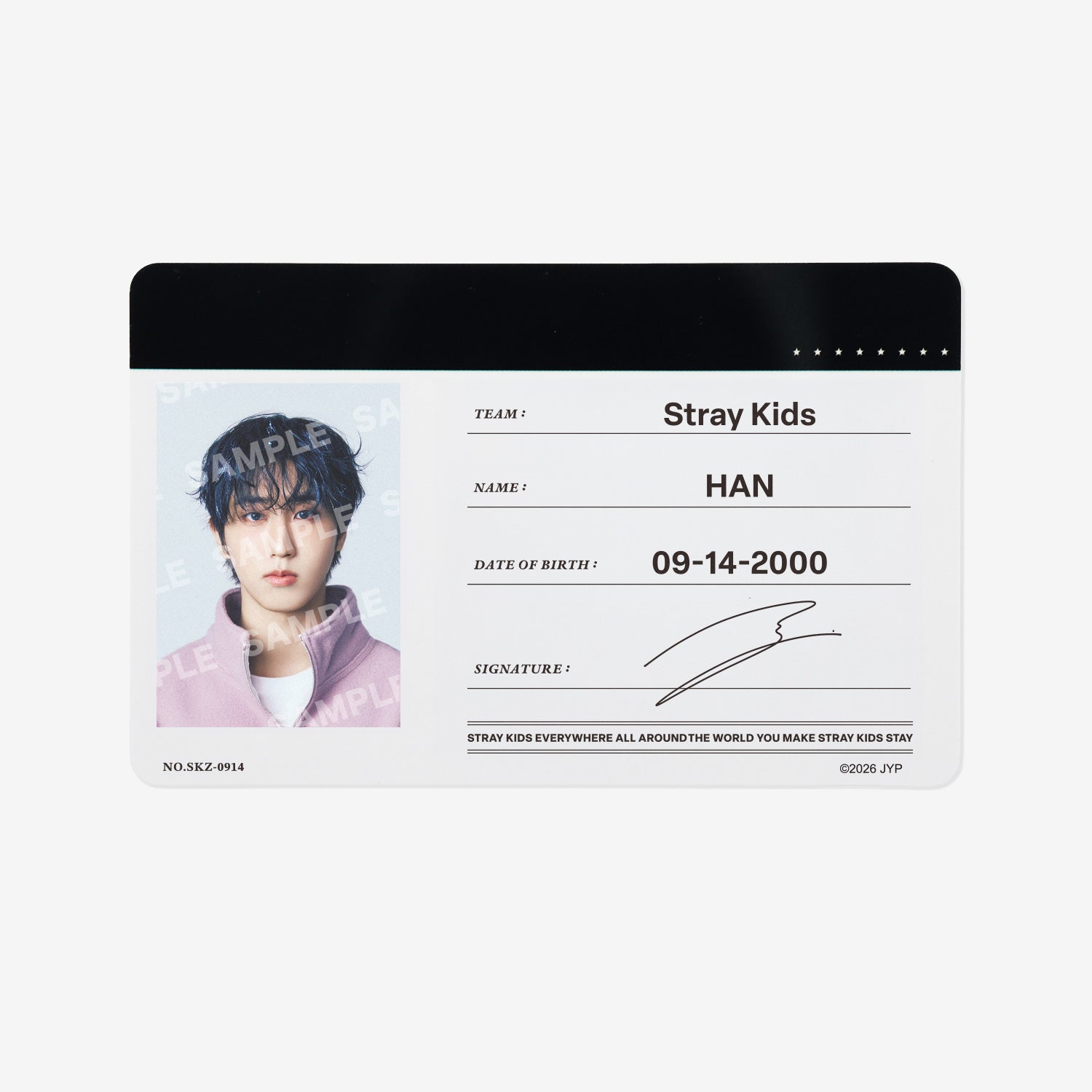 PROFILE CARD SET - HAN / Stray Kids『World Tour 』 – JYP JAPAN