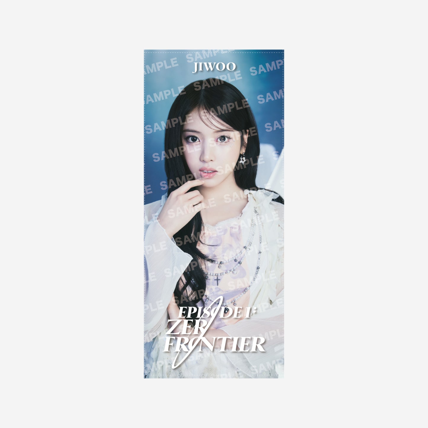 PHOTO FACE  TOWEL - JIWOO / NMIXX『1ST WORLD TOUR <EPISODE 1: ZERO FRONTIER> IN JAPAN』