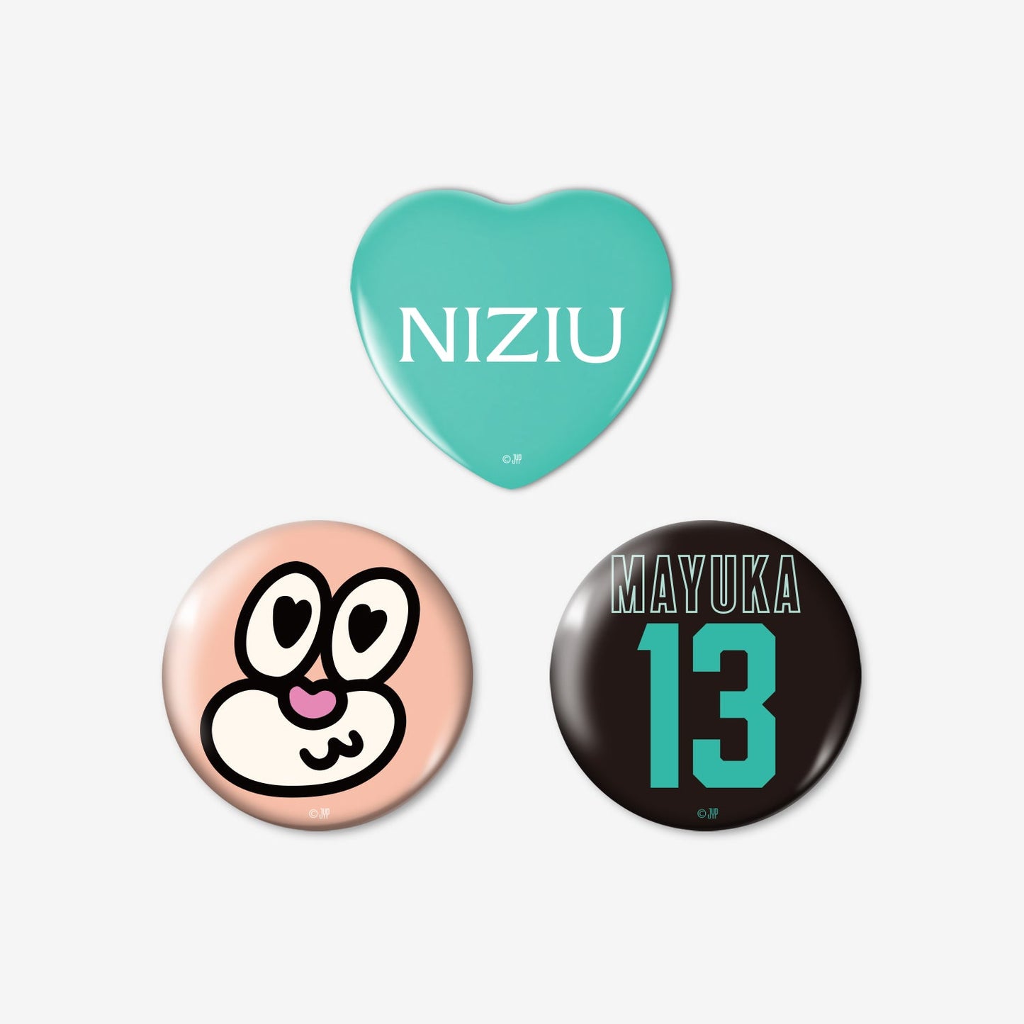 BADGE SET（3PIECES）- MAYUKA / NiziU『Live with U 2026 “NEW EvoNUtion”』