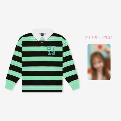 HORIZONTALLY-STRIPED SHIRT - MAYUKA【L】/ NiziU『Live with U 2025』