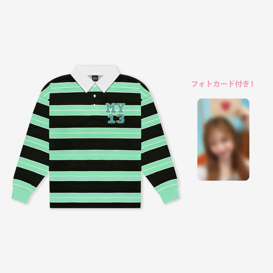 HORIZONTALLY-STRIPED SHIRT - MAYUKA【L】/ NiziU『Live with U 2025』