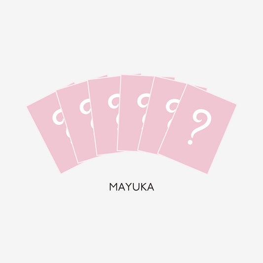 LIVE PHOTO TRADING CARD（6PIECES）- MAYUKA / NiziU『Live with U 2025 "NEW EMOTION : Face To Face"』