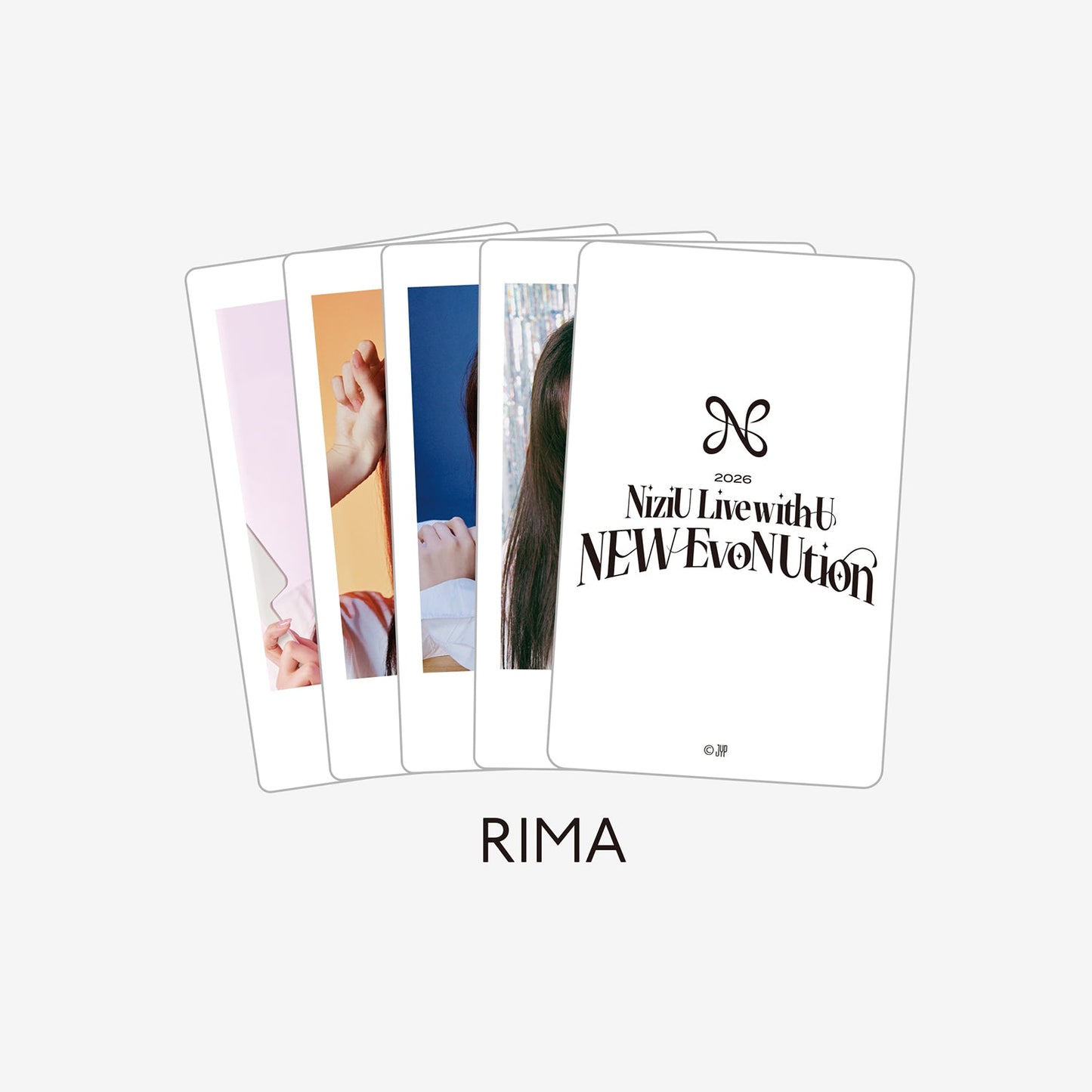 PHOTO CARD SET（4PIECES） - RIMA / NiziU『Live with U 2026 “NEW EvoNUtion”』