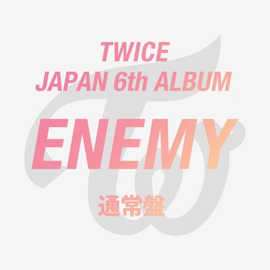 TWICE JAPAN 6th ALBUM『ENEMY』通常盤