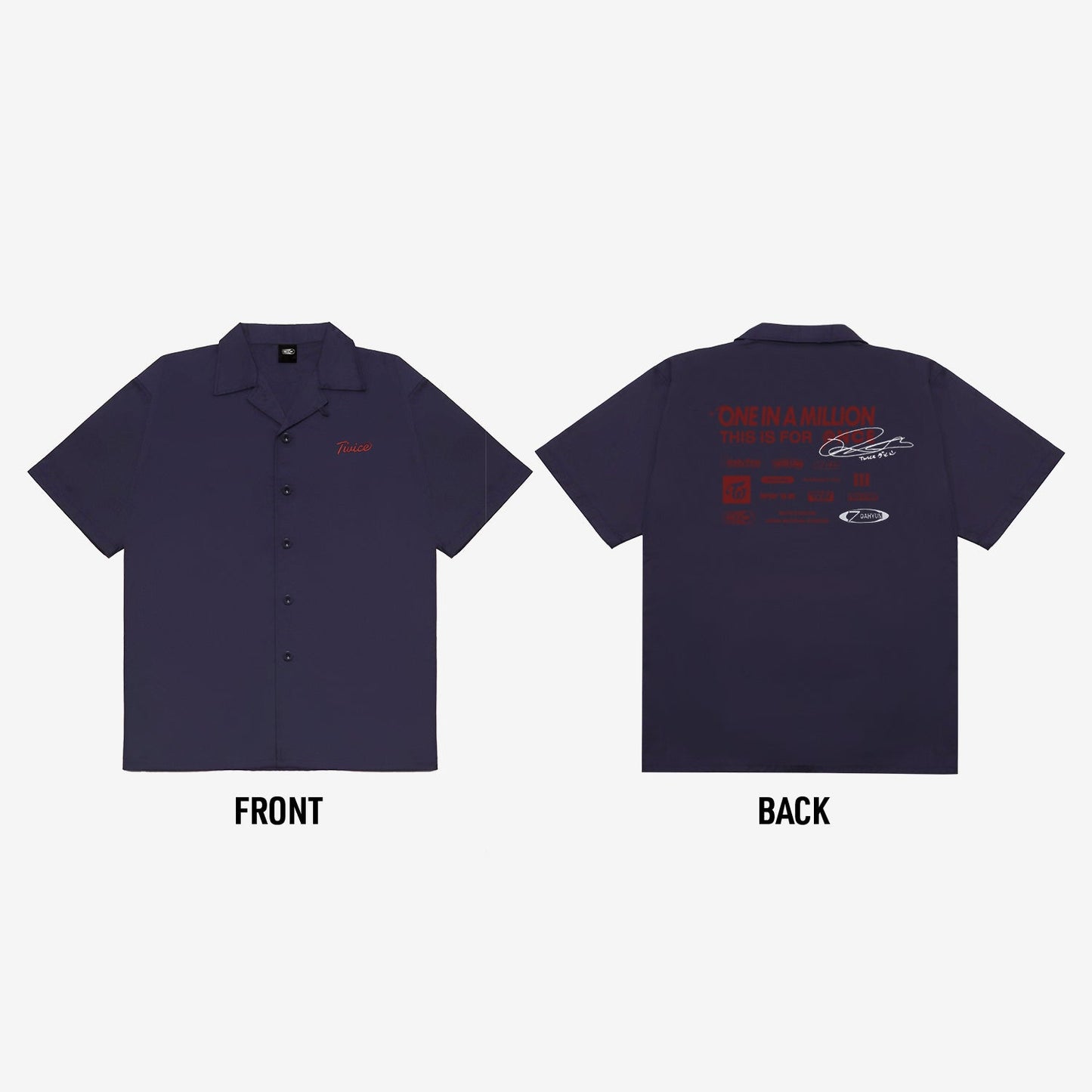 SHIRT - DAHYUN【M】/ TWICE『THIS IS FOR (MUFG STADIUM)』