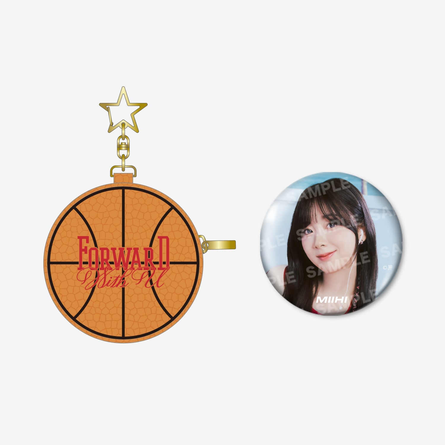 PHOTO BADGE POUCH SET - MIIHI /『NiziU SEASON'S GREETINGS