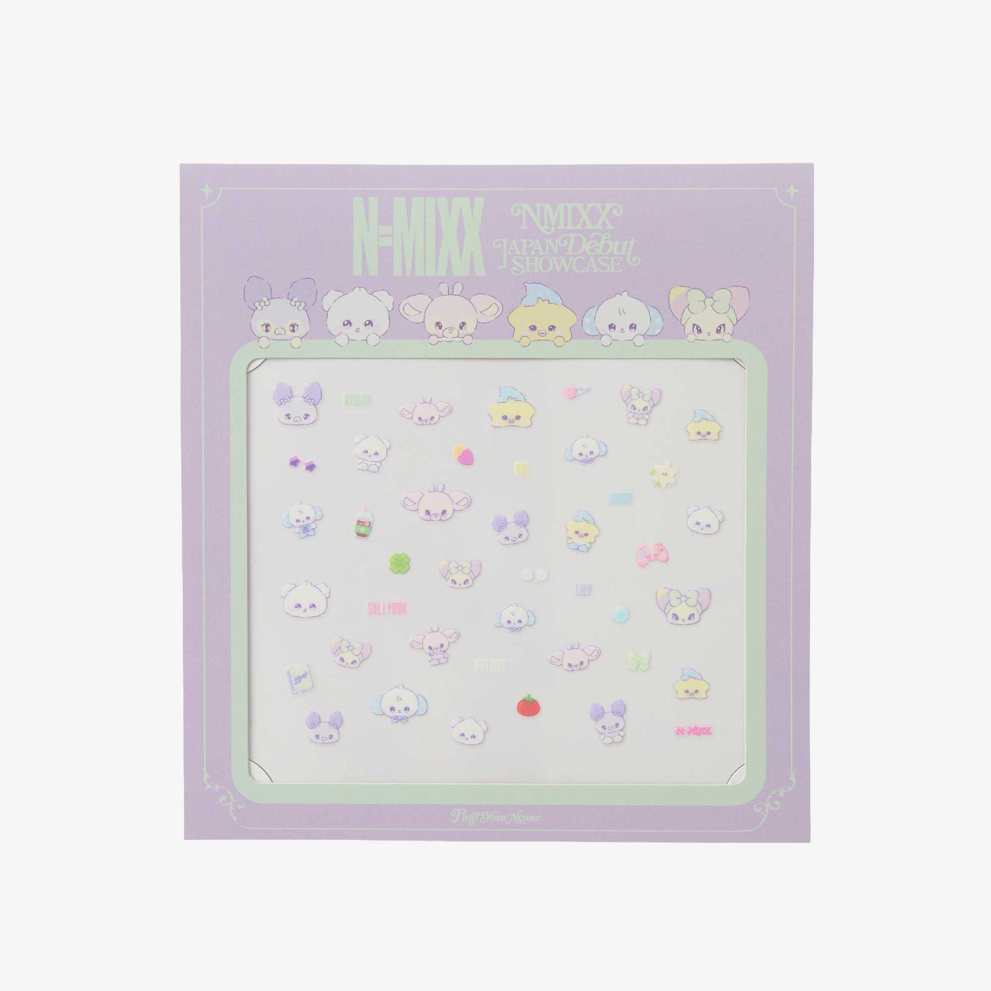 MIXXFFY MULTI STICKER / NMIXX『JAPAN DEBUT SHOWCASE “N=MIXX