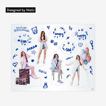 ACRYLIC STAND KEY HOLDER - NINA / NiziU『Live with U 2026 “NEW EvoNUtion”』